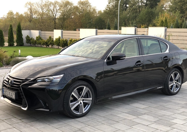 Lexus GS cena 120000 przebieg: 135000, rok produkcji 2017 z Mława małe 232